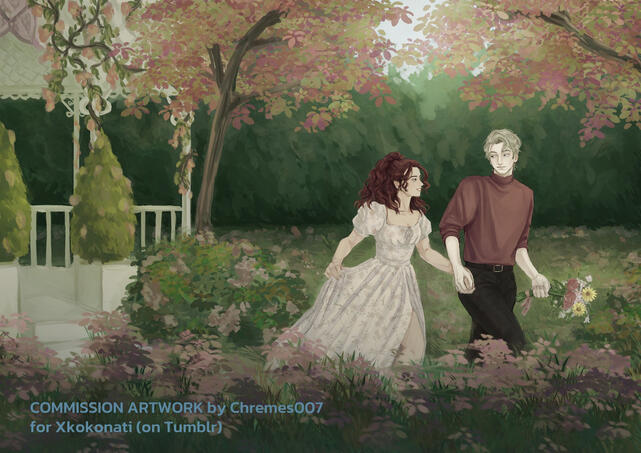 Commission artwork - 5 (for xkokonati on tumblr)