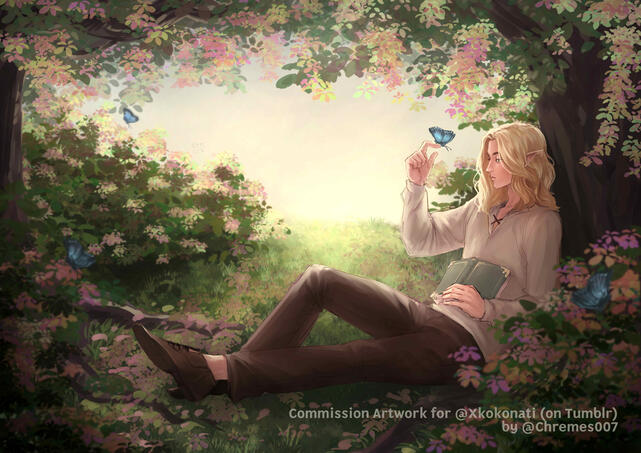 Commission artwork - 4 (for xkokonati on tumblr)