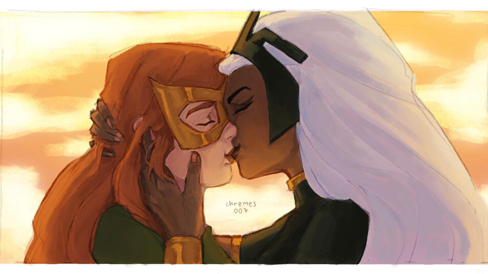 Jean x Storm | request from Tumblr