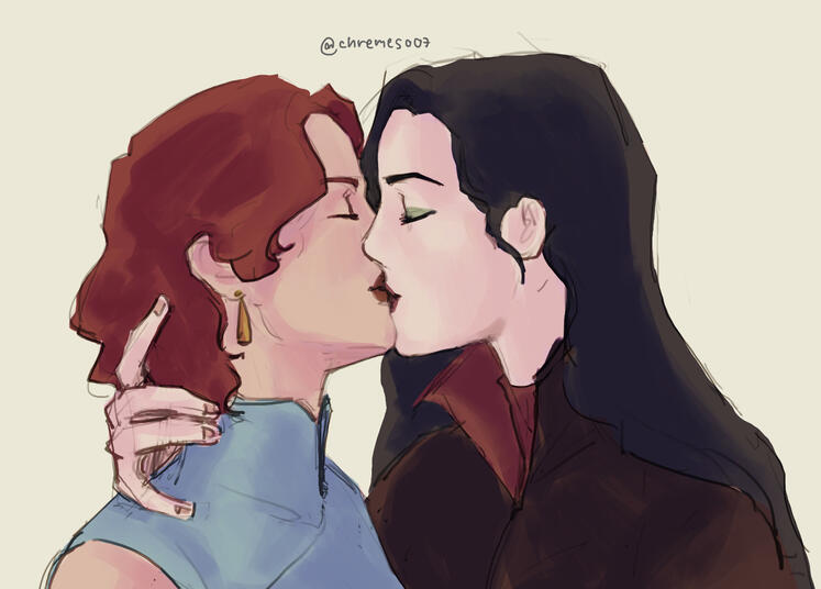 Asami x Ginger (TLOK) | request from Tumblr