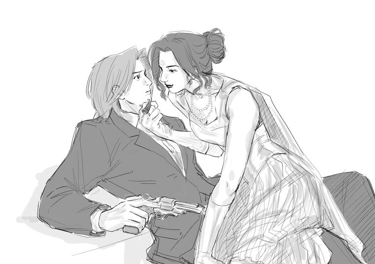 Sketch7 | fem Ichijou &amp; La-Balva-De